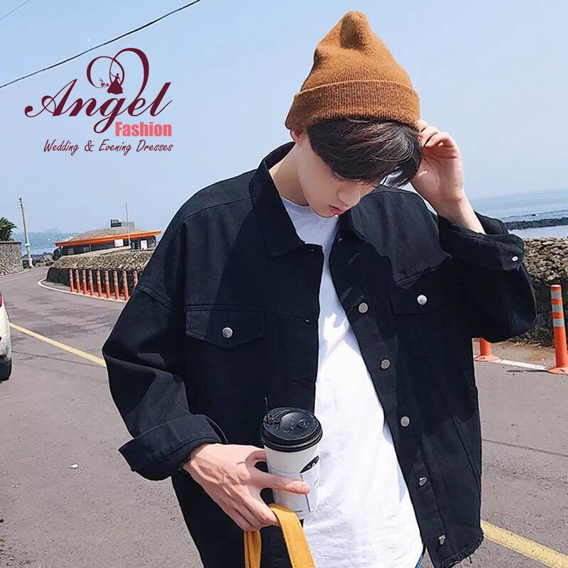 [Freeship] Áo khoác denim nam thời trang NOBLE mẫu mới sành điệu NB558