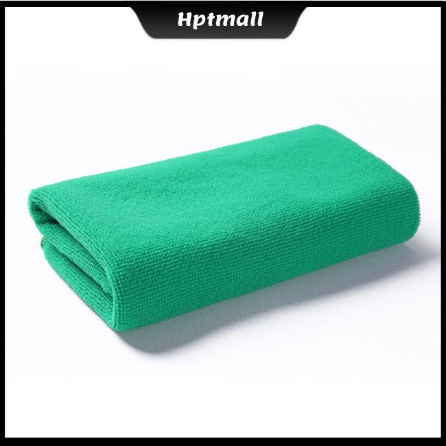 Khăn lau xe ô tô bằng vải microfiber mềm thấm hút tốt 25*25cm