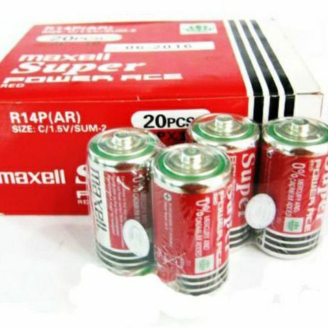 1 Hộp Pin Maxell Đại Đỏ hàng công ty ( Pin D )