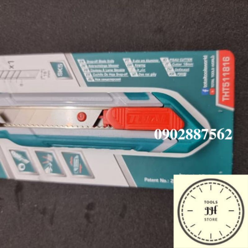 18mm Dao rọc giấy Total THT511816