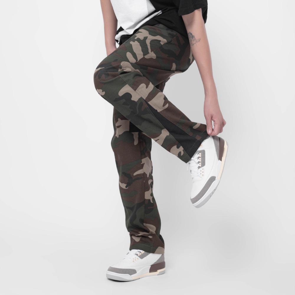 Quần dài họa tiết camo có túi ẩn Tum Machines HIDDEN POCKET SLIM PANT - CAMO