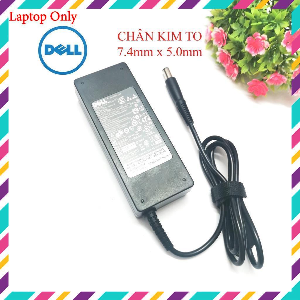Sạc Laptop Dell chân kim to/chân kim nhỏ Chính hãng (Zin) 19.5v-4.62a-90w/ 19.5v-3.34a-65w adapter dell