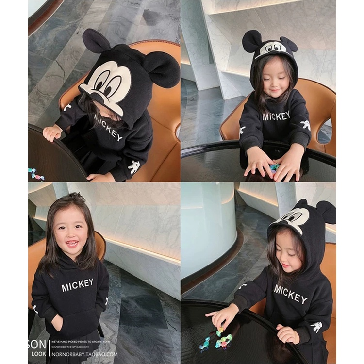 Áo Hoodie Mũ Trùm Đầu Cho Bé Trai Bé Gái vải Nỉ Bông Mềm Mịn hình thú siêu yêu  8-18kg