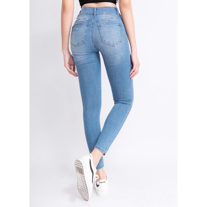 Quần jeans nữ lưng cao skinny