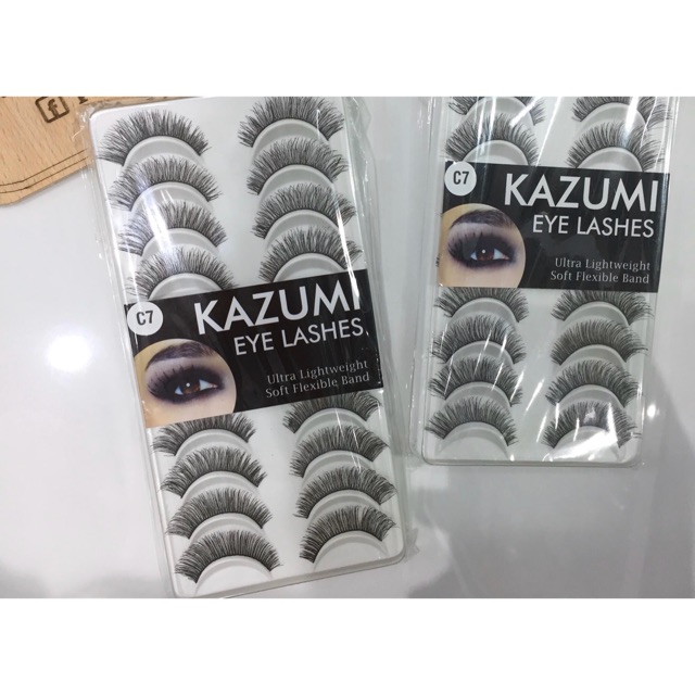 Mi giả kazumi C7 dáng đuôi cá cho mắt bé - khuyết điểm