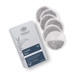 Trà đen Anh Quốc Whittard Classics Earl Grey (hộp giấy 50 túi lọc hình tròn, 125g)