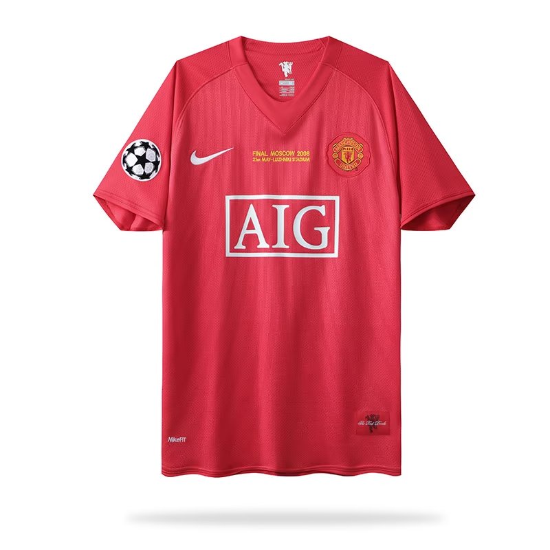 Áo Thun Thể Thao Tay Ngắn Đội Tuyển Manchester United 2008