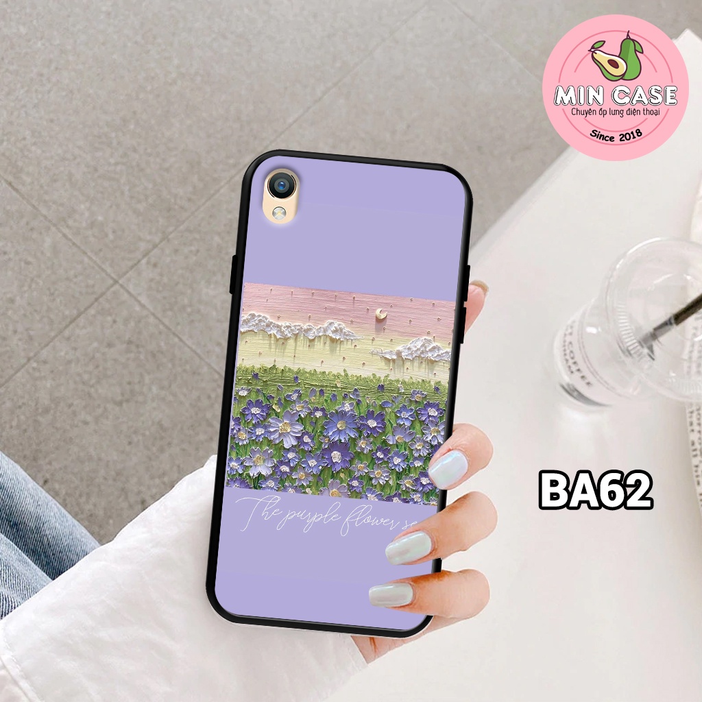 Ốp lưng điện thoại Oppo in hình hoa vintage cho OPPO A37/ F1/ F1 Plus