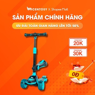 Xe chòi chân, scooter trẻ em cao cấp s6 - màu sắc bắt mắt, đèn nháy
