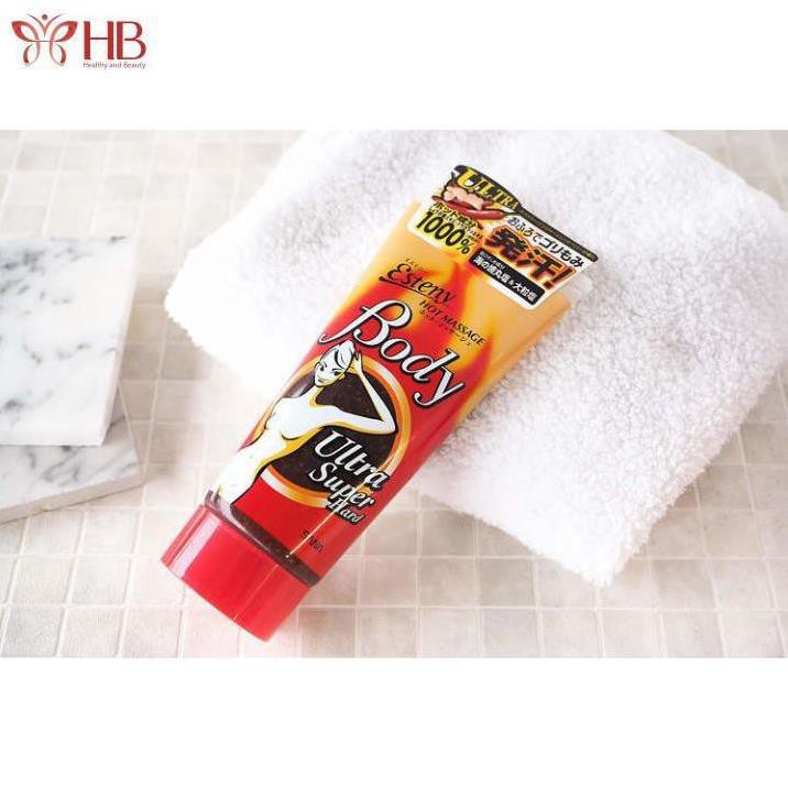 Kem Tan Mỡ Bụng Esteny Hot Body Massage Gel SANA Nhật 240g