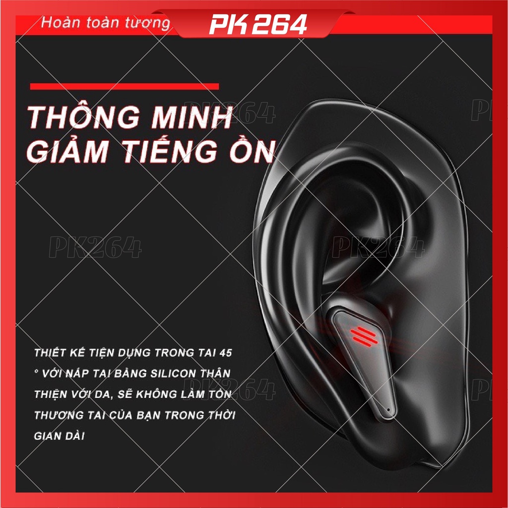 Tai nghe bluetooth gaming K98 chính hãng Tai nghe không dây chơi game có mic chống ồn pin trâu độ trễ thấp