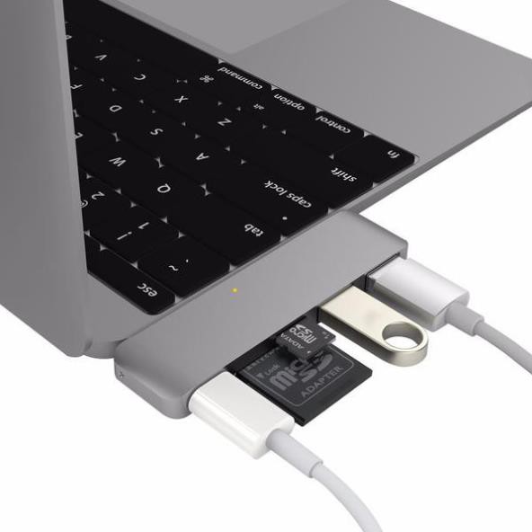 . Cáp USB Type-C 5-in-1 Hub HyperDrive bảo hành 12 tháng [Freeship 10k]