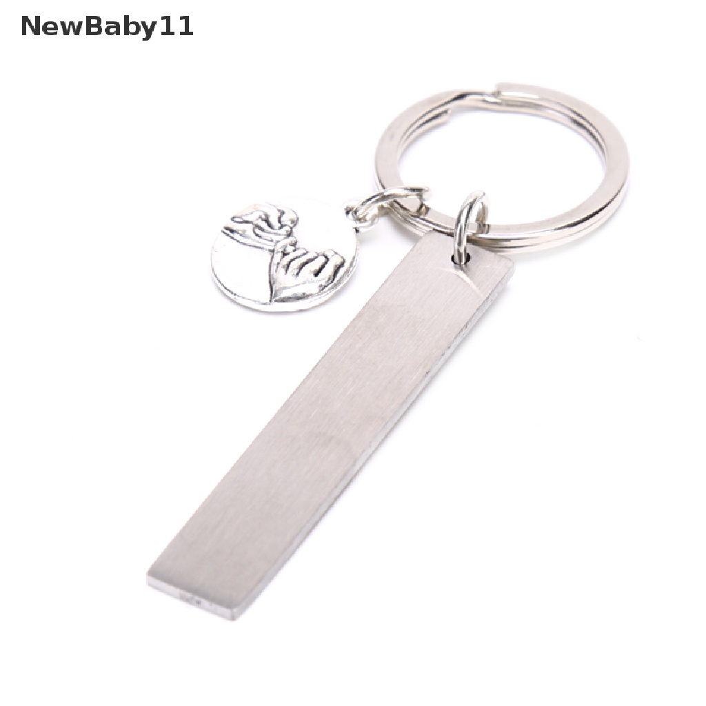 Newbaby Móc Khóa Khắc Chữ I 'M Thankful for You Dùng Làm Quà Tặng Bạn Thân