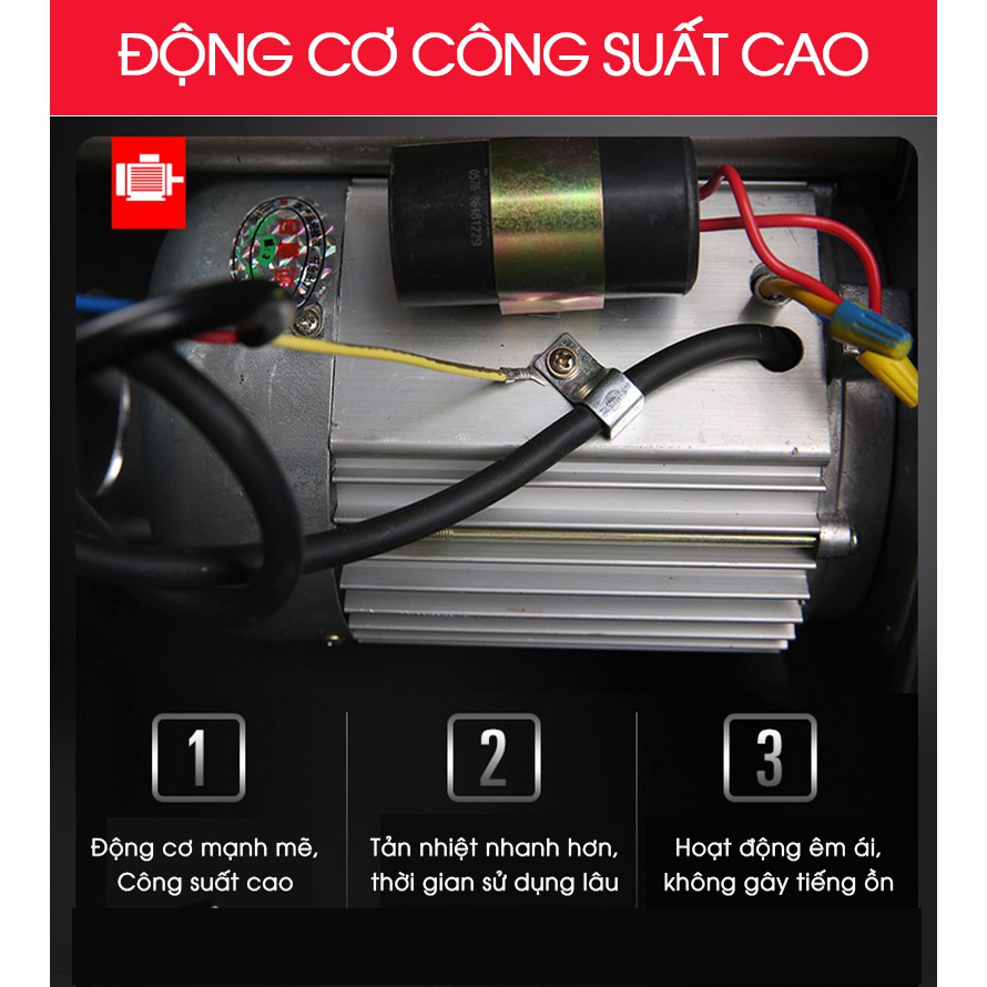 Máy thái, cắt thịt tươi sống mini NEWSUN SS -90 - Hàng chính hãng -  Động cơ mạnh mẽ hoạt động êm ái, năng suất cao