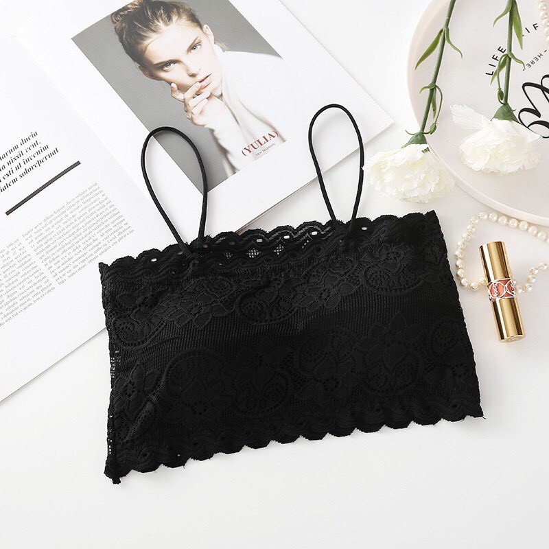 Áo Bra Ren Hoa 💝 FREESHIP 💝 Áo Bra 2 Dây TN2027 | BigBuy360 - bigbuy360.vn