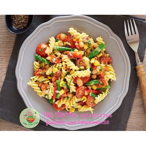 Mì Xoắn Mì Ống Hữu Cơ Markal Cho Bé 500g Pháp Nui Ăn Dặm - Nhà Mỡ Mỡ