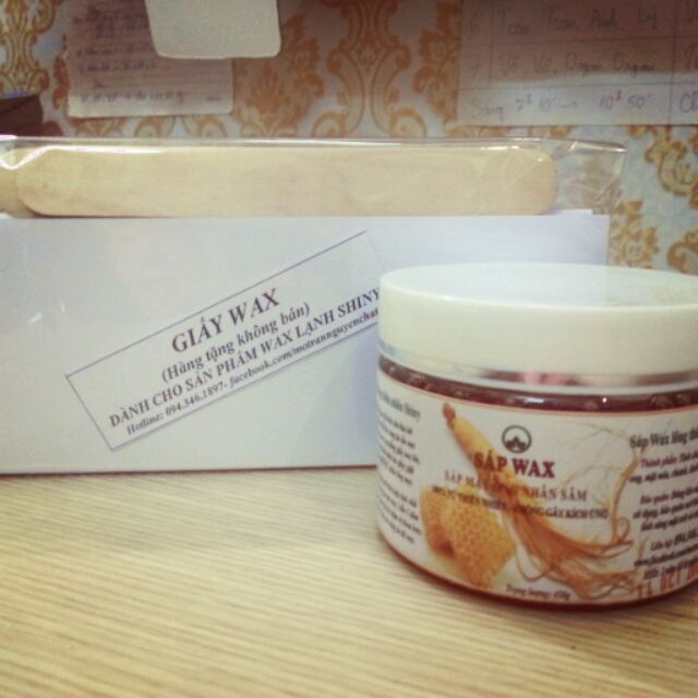 Sáp wax lông Shiny