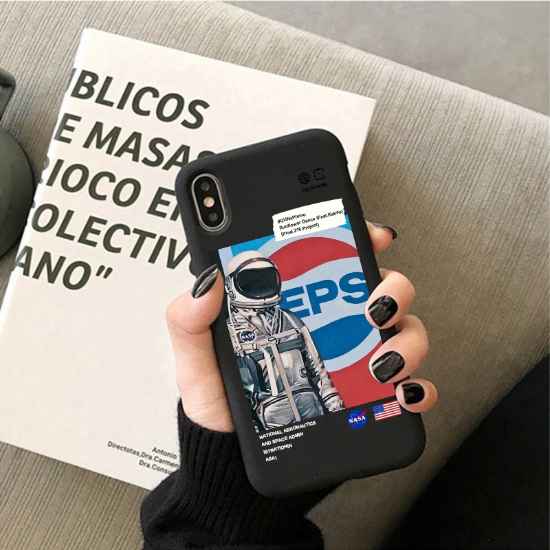 Ốp điện thoại hình NASA mới lạ cho SAMSUNG S10 S9 PLUS S8 PLUS S7 S6 S5 S20 NOTE 8 9 10PLUS