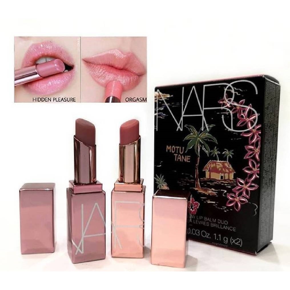 ผลการค้นหารูปภาพสำหรับ NARS Afterglow Mini Lip Balm Duo (Limited Edition)�