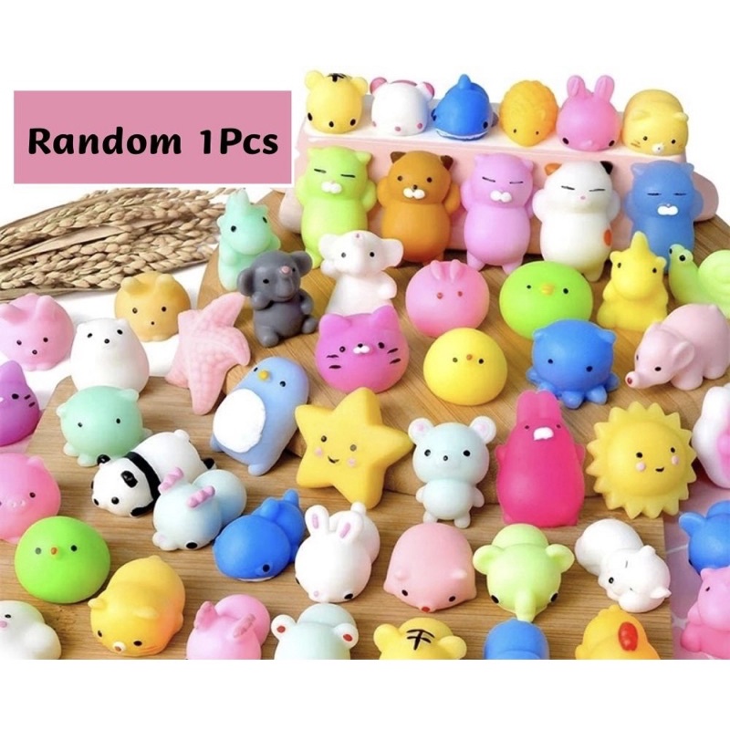 Đồ chơi squishy mềm dẻo giải tỏa căng thẳng , kiểu dáng động vật hoạt hình đáng yêu ,