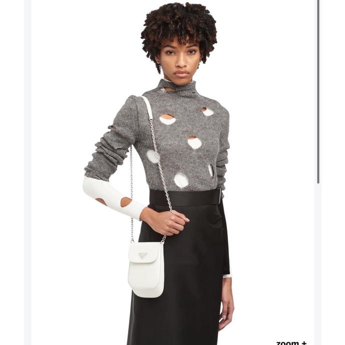 Túi đeo chéo prada mini