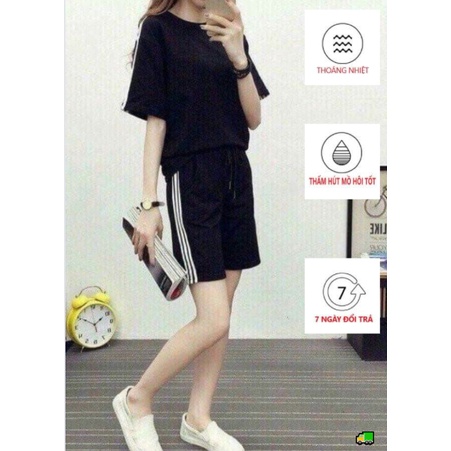 sét đồ nam nữ tuyệt đẹp co giãn thoáng mát thấm hút mồ hôi tốt.ĐB con gái