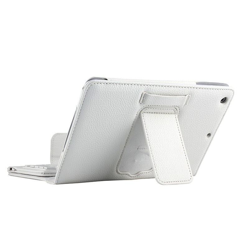 Keyboard Bluetooth Keyboard Protective Cover Split Keyboard Leather Case for iPad MINI Leather Protective Cover Keyboard