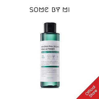 Mã FMCGMALL -8% đơn 250K Nước Hoa Hồng Giảm Mụn Some By Mi AHA-BHA-PHA 30