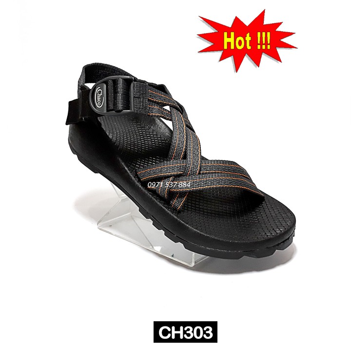 Dép Nam Giày Sandal Quai Hậu Nam Chaco CH303