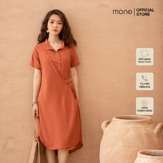 Váy sole vải linen tự nhiên MONO