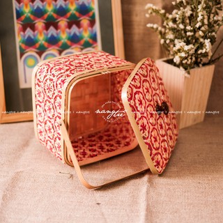 Làn tre đan đựng đồ - Trang trí decor