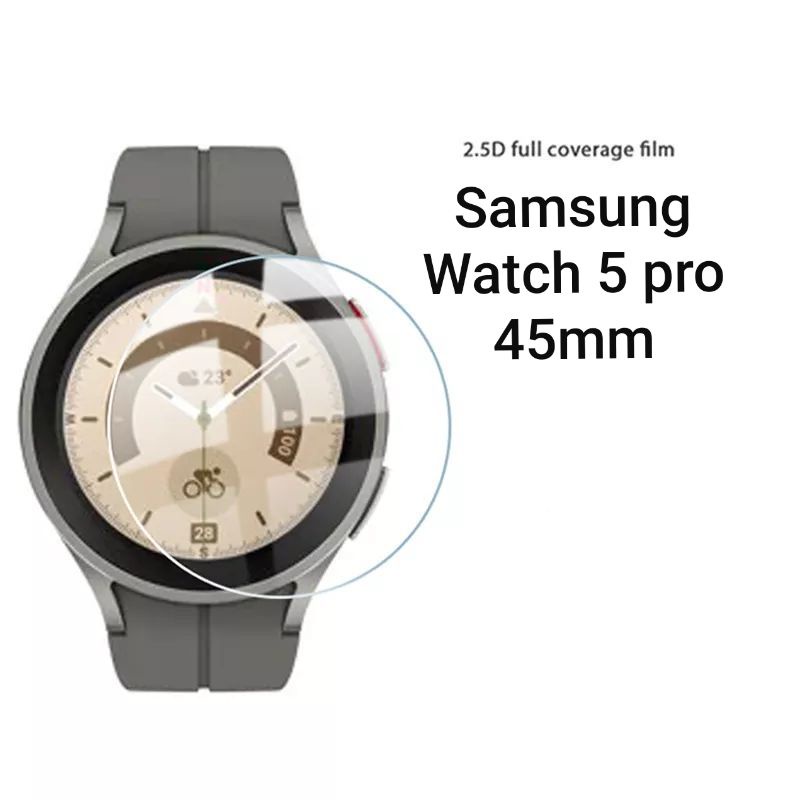Samsung Watch 5 pro 45mm - Set 3 Kính cường lực 2.5D chống trầy màn hình dành cho Samsung Watch 5 Pro 45mm