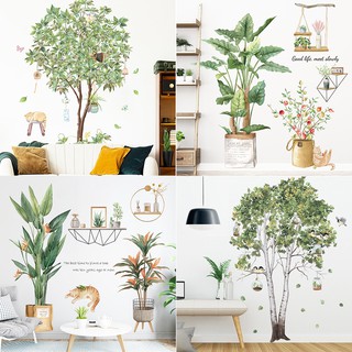 Decal trang trí phòng ngủ, decal dán tường vintage [BL0020]