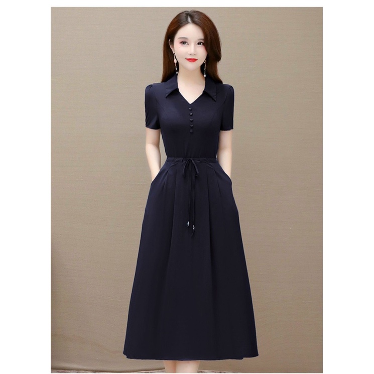 (HCM) Đầm nữ vintage sang trọng lịch thiệp thời trang sang chảnh , sành điệu tôn dáng cho các nàng KME STORE