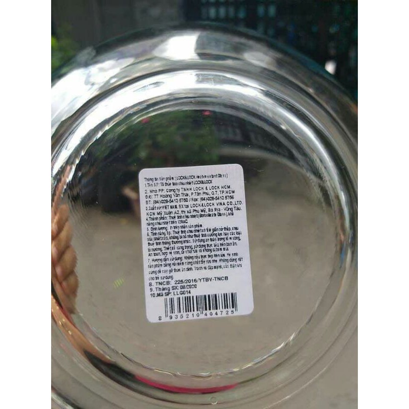 Thố thủy tinh Lock&Lock 2,5l | BigBuy360 - bigbuy360.vn