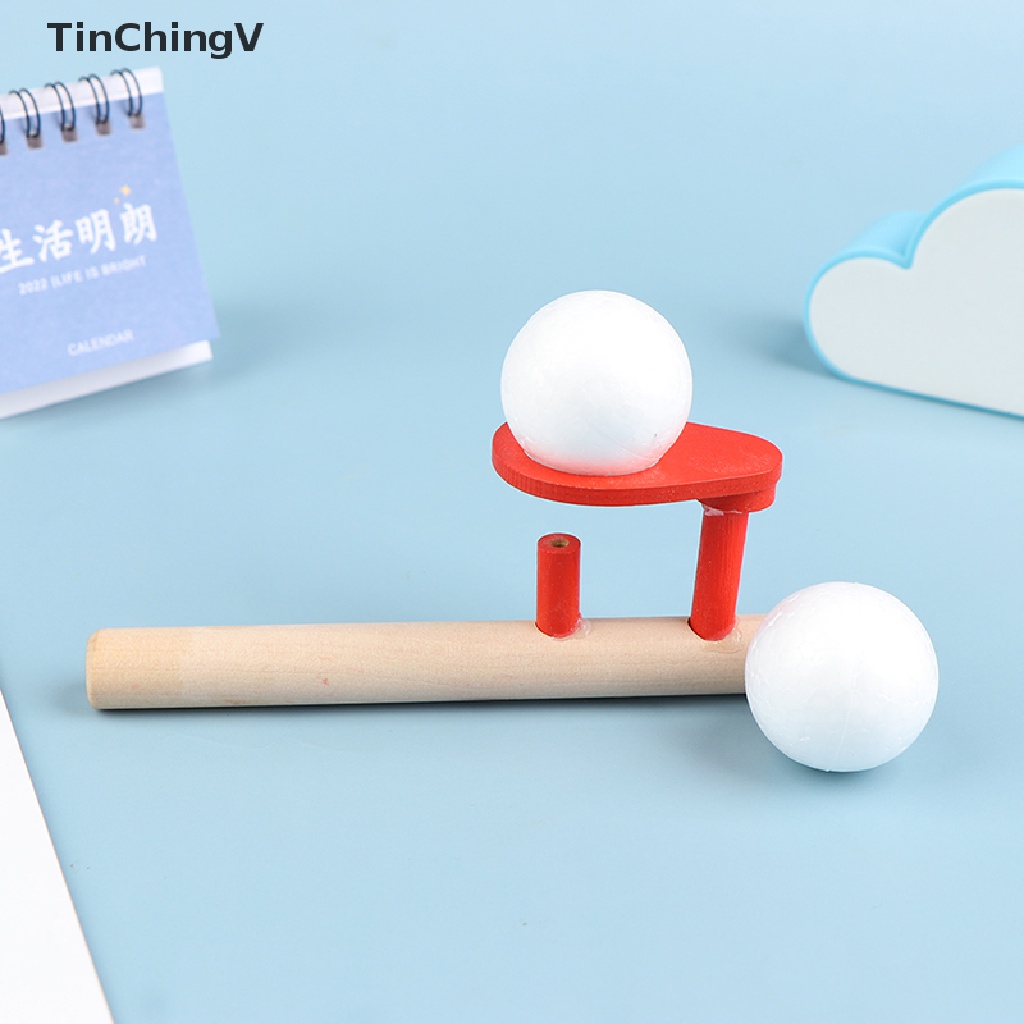 Bộ Đồ Chơi Thổi Bóng Bằng Gỗ Vui Nhộn Dành Cho Bé