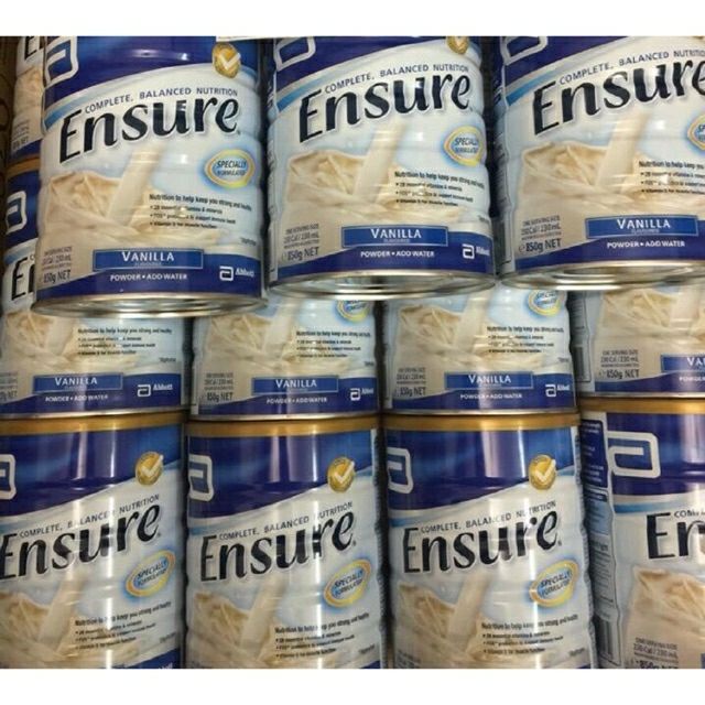 sữa  Ensure 850gr hàng Úc-date tháng 5/2023