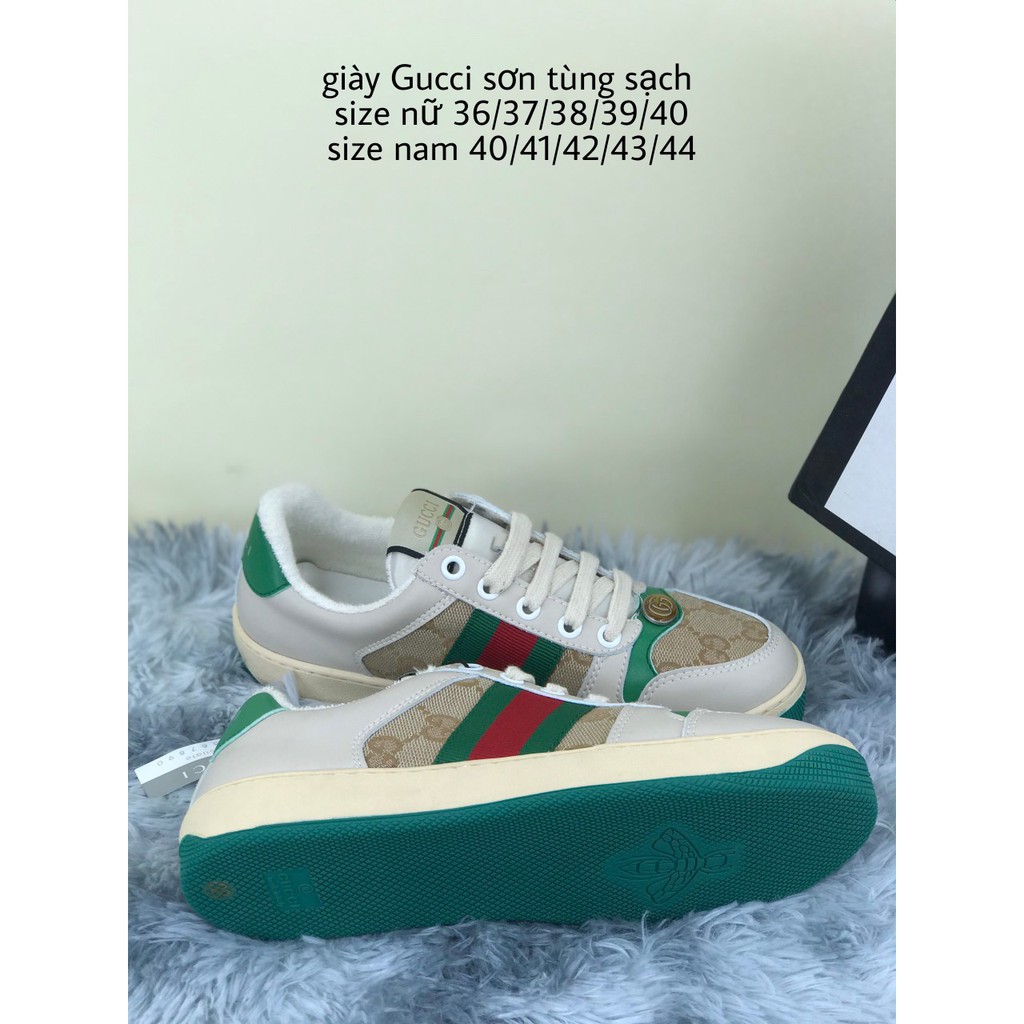 Giày Gucci sơn tùng sạch