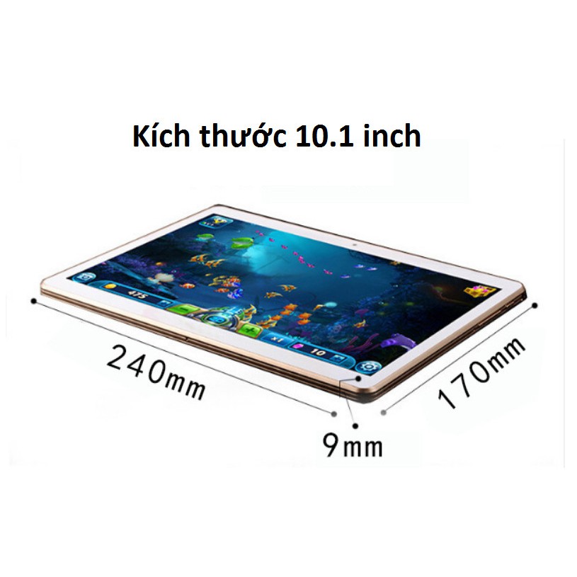 Máy tính bảng Tablet 10.1 inch Ram 2G/ 16Gb tặng kèm bao da - The Royal's | BigBuy360 - bigbuy360.vn