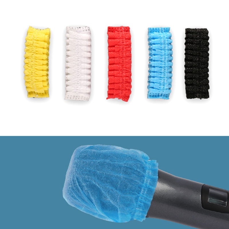 Bộ 200 Vỏ Bọc Bảo Vệ Micro Dùng Một Lần Kháng Khuẩn Tiện Dụng