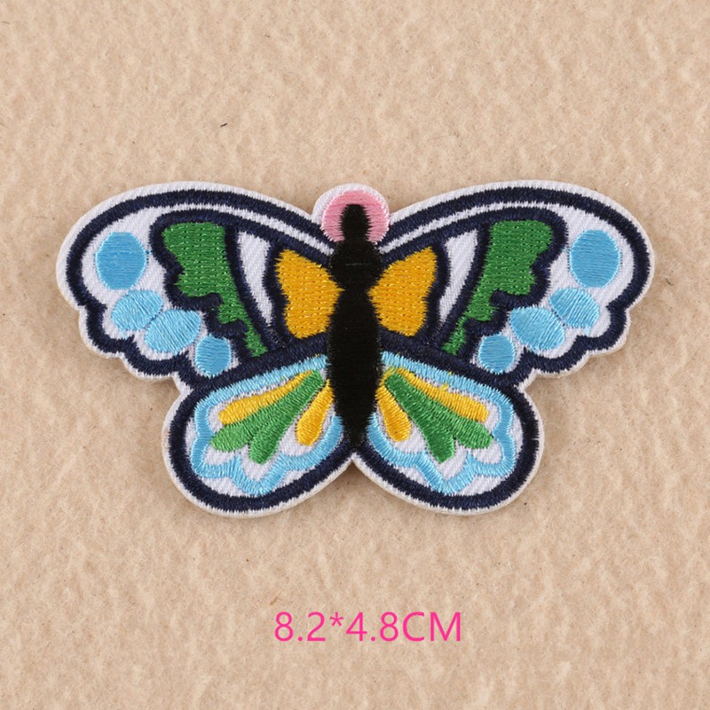 Sticker ủi thêu hình bướm