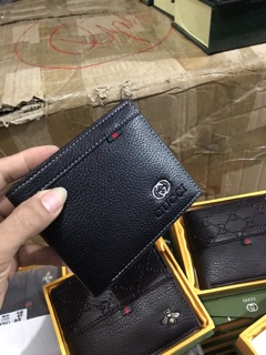 Ví nam GC full box lót lụa da siêu mềm