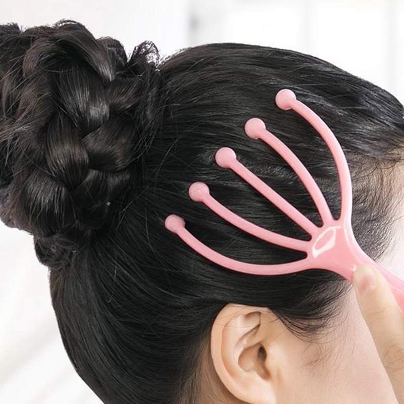 [Hàng mới về] Dụng cụ mát xa da đầu bằng nhựa giúp giảm mệt mỏi