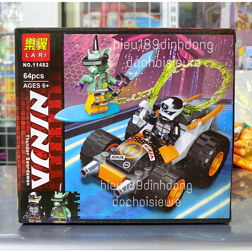 Lắp ráp xếp hình Ninjago Xe Đua Của Cole 11482
