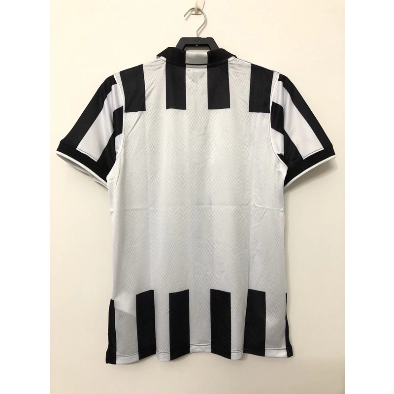 Áo Thun Đá Banh Tay Ngắn In Logo Juventus Phong Cách Retro Chất Lượng Cao 14-15