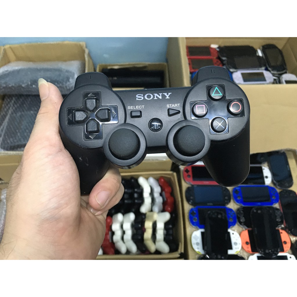 [Mã 2611DIENTU500K hoàn 7% đơn 300K] Tay Cầm PS3 Chính Hãng Zin Theo Máy Như Mới | BigBuy360 - bigbuy360.vn