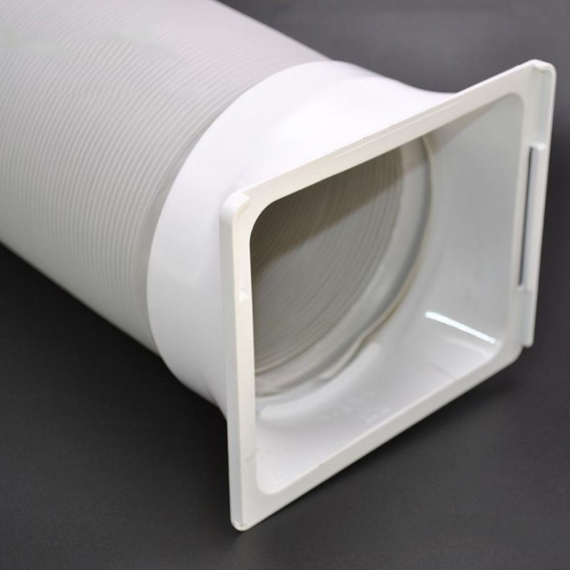 Ống Xả Khí Hình Vuông 15cm Nhỏ Gọn Tiện Dụng Cho Máy Điều Hòa