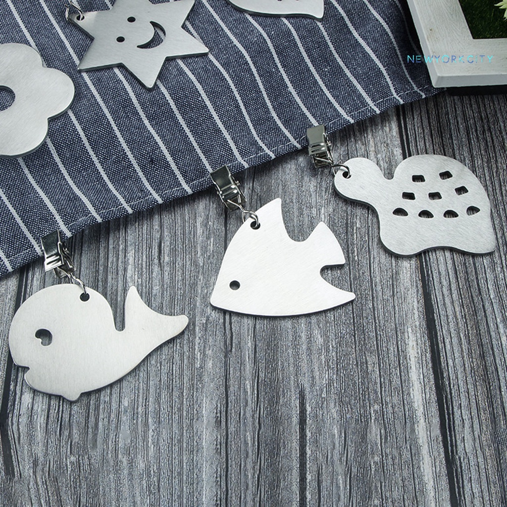 Kẹp Giữ Khăn Trải Bàn Bằng Thép Không Gỉ Dày Dặn Tiện Dụng Cho Cắm Trại