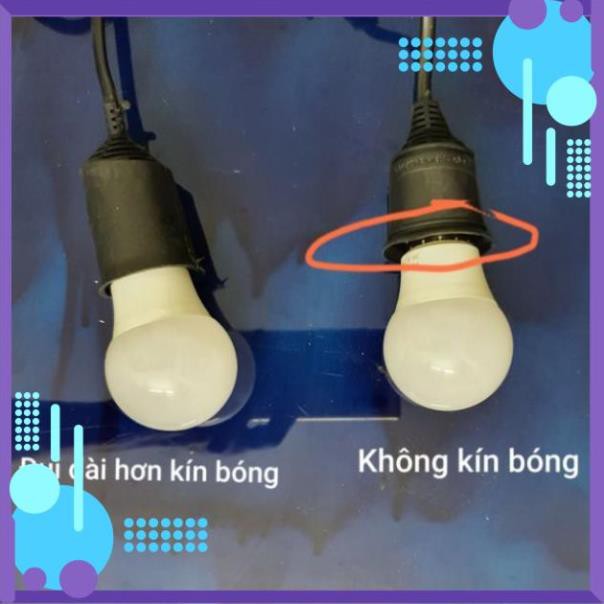 Dây đèn Pingpong chống nước ngoài trời 5m 10 đui, 10m 15 đui, 10m 20 đui kèm Đủ các loại bóng - Bestseller Shopee