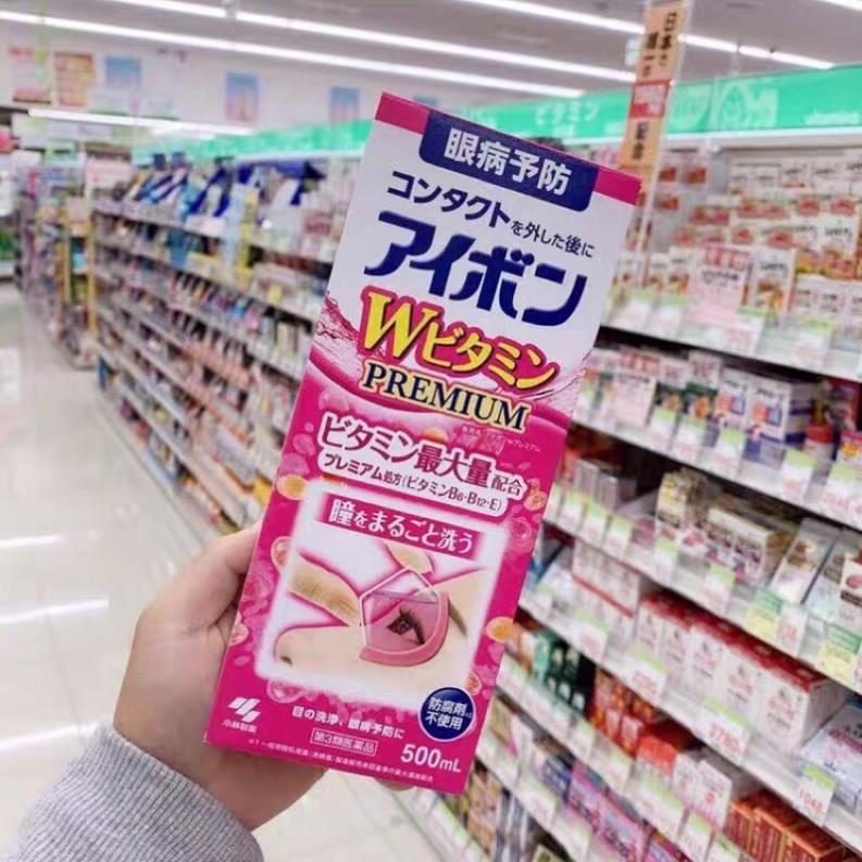 Nước rửa mắt Eyebon W Vitamin Kobayashi Nhật Bản 500ml | BigBuy360 - bigbuy360.vn